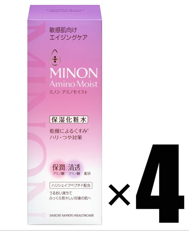 4個 MINON ミノン アミノモイスト エイジングケア ローション 化粧水 150mL×4