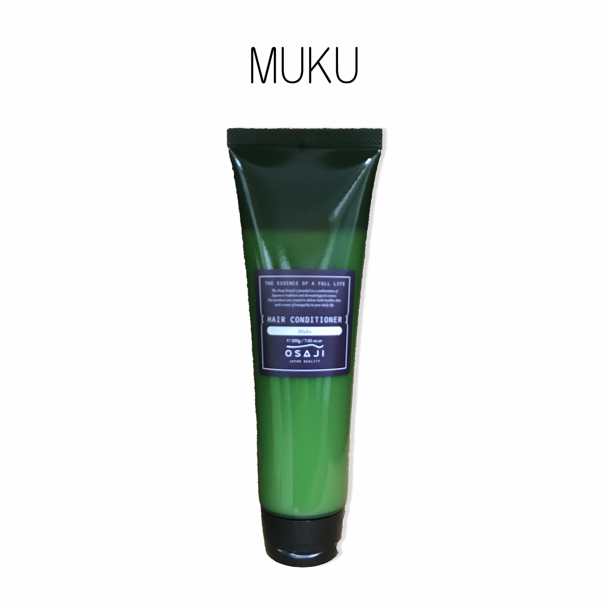 1本 OSAJI オサジ ヘアコンディショナー 500ml (MUKU) ムク HAIR SHAMPOO