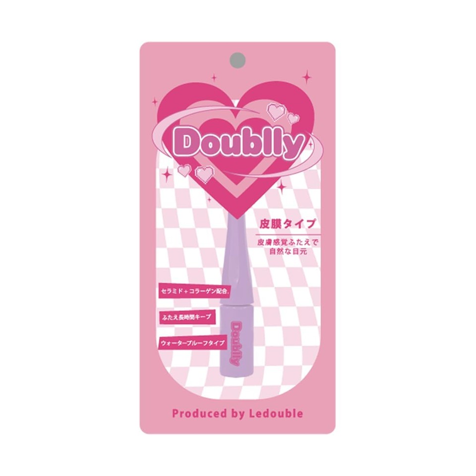 製品について ブランド Ledouble ルドゥーブル アイテム Ledouble ルドゥーブル Doublly ダブリー 4ml 二重まぶた形成 アイプチ JAN 4573210711203 内容量 4ml 商品区分 化粧品/アイテープ メーカー Ledouble ルドゥーブル 広告文責 株式会社TWC【商品詳細】 Z世代向け！新シリーズ「ダブリー」登場！引締り・保湿力・速乾性がパワーアップ 人工皮膜は無色透明・テカリにくい・白浮きしにくく・まぶたにピッタリ密着 ウォータープルーフタイプなので長時間キープ 塗り方ひとつで、色々な目の形の方々にご使用いただけます。 某女性芸人さん愛用で万バズ中！ ※リニューアルに伴い、パッケージ・内容等予告なく変更する場合がございます。予めご了承ください