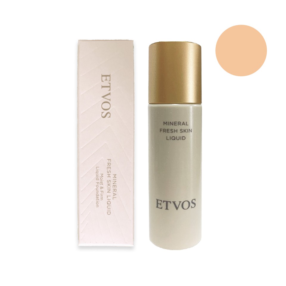 ETVOS エトヴォス ミネラルフレッシュスキンリキッド 30ml オークル SPF32 PA+++ 美容液 ファンデーション