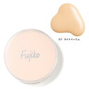 Fujiko フジコ お直しパクト 01ライトベージュ 4.5g SPF50+ PA++++ 専用パフ付き ファンデーション 携帯用