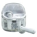 JBL TUNE FLEX GHOST ワイヤレスイヤホン bluetooth 2ウェイ装着 ノイズキャンセリング IPX4 ホワイト JBLTFLEXGWHT