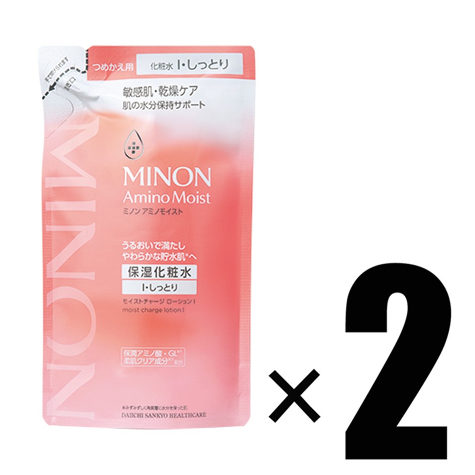 Rakuten - 2個 MINON ミノン アミノモイスト モイストチャージ ローションI しっとりタイプ 130mL×2 つめかえ 保湿化粧水 リニューアル