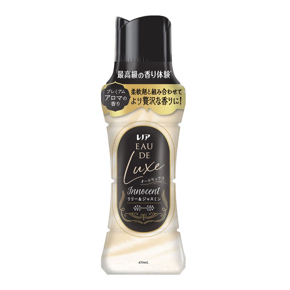 製品について ブランド Lenor レノア オードリュクス アイテム 1個 Lenor レノア オードリュクス リリー&ジャスミン 本体 470mL お洗濯の香り付けビーズ P&G 内容量 470mL 原材料・成分 安定化剤、香料 香り リリー&ジャスミンの香り メーカー P＆Gジャパン株式会社 広告文責 株式会社TWC【商品詳細】 レノア史上最も高価で質の高い香料を使用することで「本当に良い香り」を実現 最高級の香り体験* プレミアムアロマの香り　柔軟剤と組み合わせてより贅沢な香りに！ お持ちの柔軟剤と合わせるだけでより奥行のある贅沢な香りが楽しめます。 リリー&ジャスミンの香り:パリの隠れ家ホテルで過ごす記念日。 突然の花束に笑みがこぼれ、リリーとジャスミンの優しく甘美な香りが頬を撫でる。 縦型・ドラム式どちらでもOKお洗濯のはじめに入れるだけ！ *自社ビーズ製品内 ※リニューアルに伴い、パッケージ・内容等予告なく変更する場合がございます。予めご了承ください