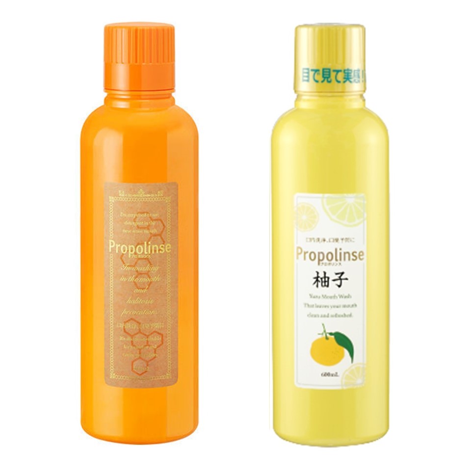 Rakuten - 【各種1本セット】Pieras プロポリンス レギュラー 600ml & プロポリンス 柚子 600ml 各種1本ずつ マウスウォッシュ