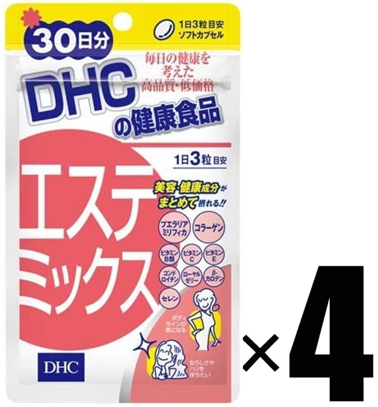 4個 DHC エステミックス 30日分×4個 