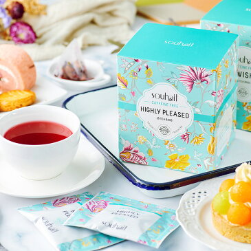 Souhait 特製フレンチ風味ローズティー 茶葉 135g Highly Pleased フルーツティー フレーバーティー ハーブティー 詰め替えパック　【台湾直送】