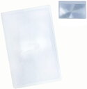 MAGDEPO 3倍率 シート ルーペ 28.5x21cm + 3倍率 カード ルーペ 老眼 A4サイズ 拡大鏡 虫眼鏡 高倍率 携帯 カードレンズ 宝石 持ち...