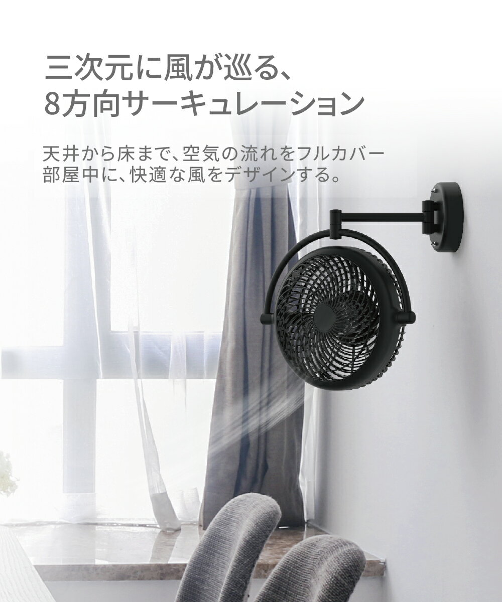 【888円OFF対象商品】ランキング受賞 壁掛け扇風機 DC扇風機収納 薄型洗える 折り...