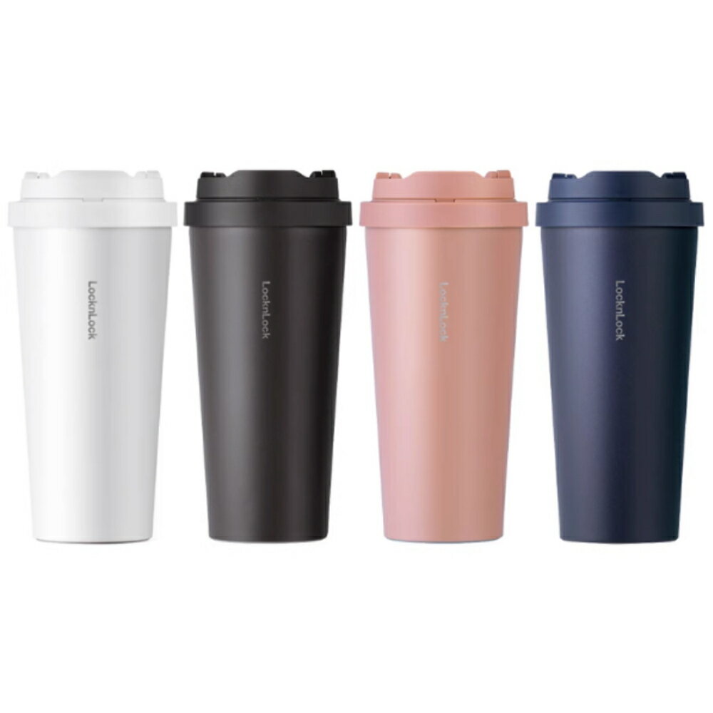 樂天商城 - 【888円割引商品】Locknlock タンブラー 550ml 5種 保温 保冷 ワンタッチ 蓋付き こぼれない 洗いやすい 持ち運び 広口 持ち運び 軽量 大容量 ステンレス セラミック シンプル デザイン おしゃれ かわいい【春氛小舖】【台湾直送】