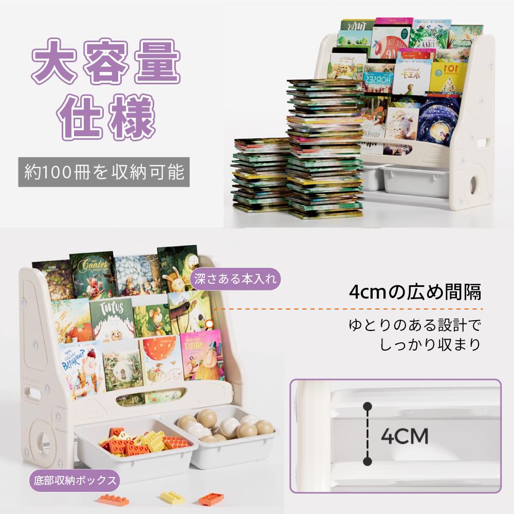 【日本直送】おもちゃ車収納 ブックシェルフ/ミニカー用 本棚【FDW 豐達網】【台湾直送】【送料無料】 [2]
