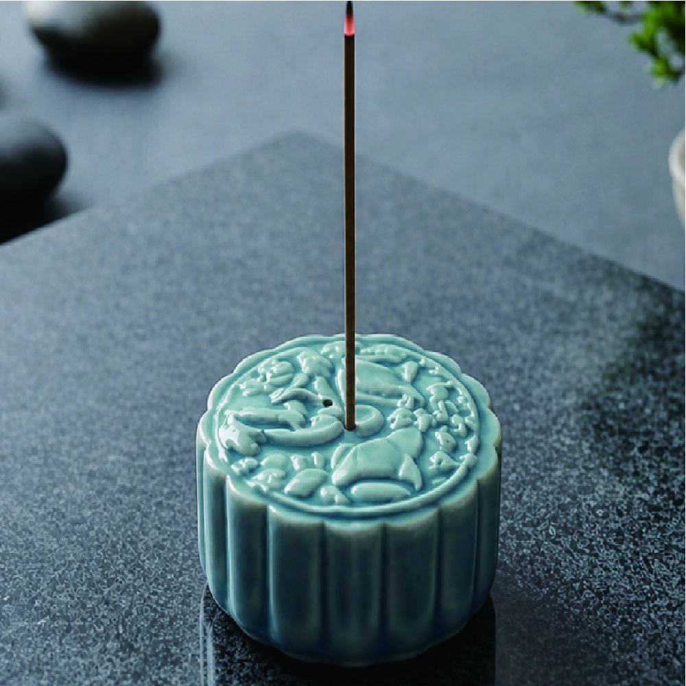 Rakuten - 【888円割引商品】似錦 陶器 お香立て 線香立て 台湾菓子モチーフ 手作り セラミック インセンスホルダー 香立て 香皿 和モダン インテリア 雑貨 置物 ギフト【品甜】【台湾直送】【送料無料】