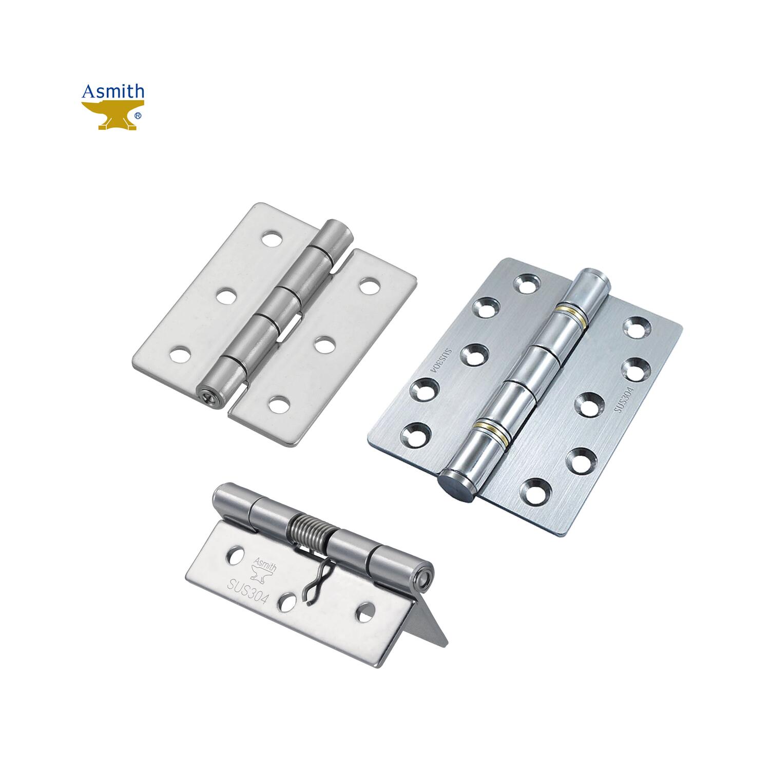 樂天商城 - 【888円割引商品】平蝶番 2個/4個セット ステンレス鋼 3種類 ヒンジ 蝶番 ドア 扉 蓋 金物 家具 建具 部品 安全 取り付け簡単 DIY　【工業五金 Asmith_asmith】【台湾直送】【送料無料】