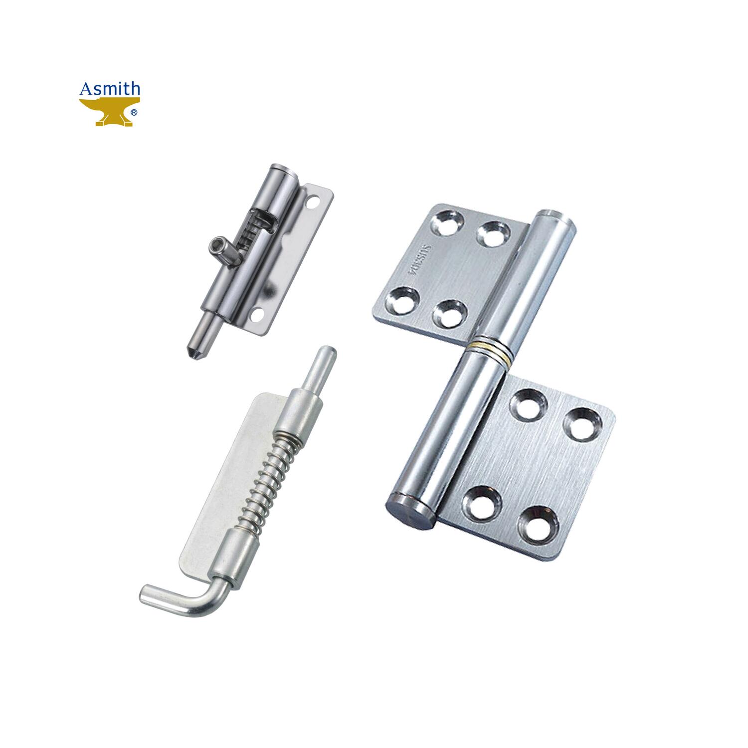 Rakuten - 【888円割引商品】裏抜差し蝶番 2個/6個セット ステンレス鋼/鉄 3種類 ヒンジ 蝶番 ドア 扉 蓋 金物 家具 建具 部品 安全 取り付け簡単 DIY　【工業五金 Asmith_asmith】【台湾直送】【送料無料】