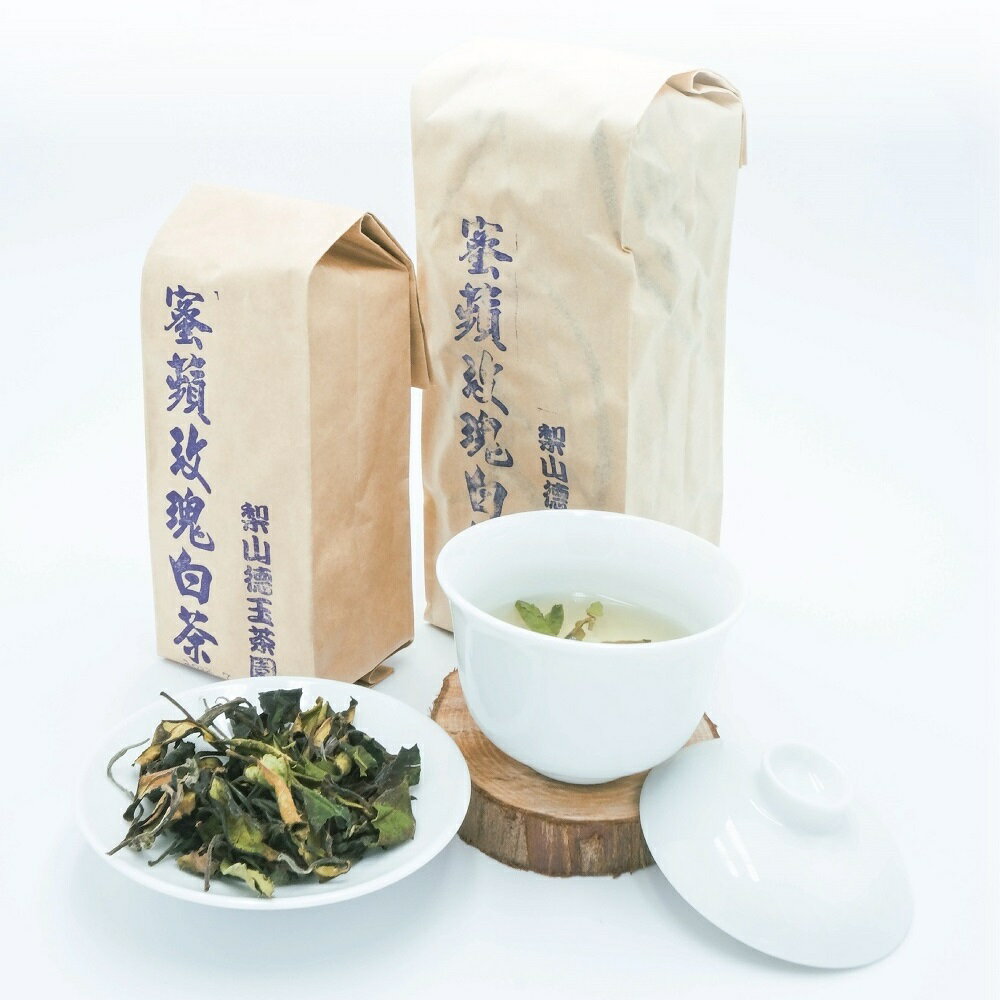 梨山蜜りんごローズ白茶 20g 75g 茶葉 ローズ バラ 薔薇 台湾茶 お茶 お土産 上品 おいしい 水出し ホット アイス リラックス ティータイム 【徳玉茶園】【台湾直送】【送料無料】