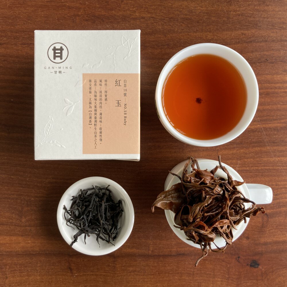 楽天TW Direct紅玉紅茶 台茶18号 ギフトセット ティーバッグ 50gx2箱 台湾茶 お茶 茶葉 贈り物 ギフト プチギフト お礼 お土産 上品 おいしい ドライ龍眼 ミント スイーツのお供【甘明職人紅茶】【台湾直送】【送料無料】