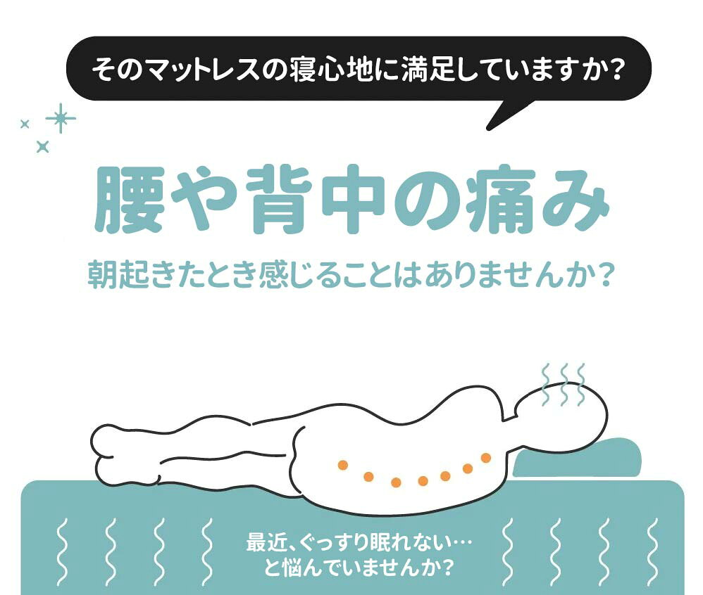TW Directのマットレス パッド 遠赤外線 体圧分散 寝返り 仰向け 横向き マット シート ベッドパッド 敷きパッド 敷布団 敷き布団【倍得先生】【台湾直送】｜アングル2