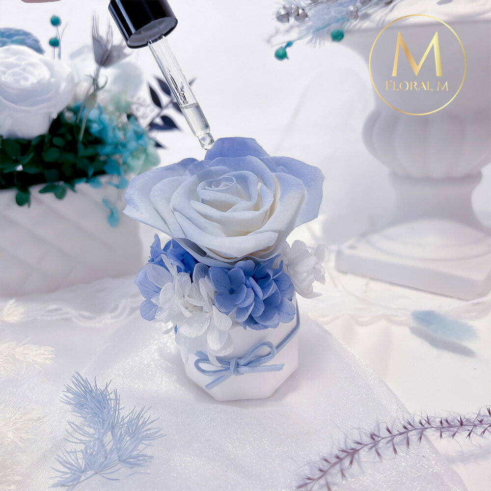 2色フレンチローズプリザーブドフラ...