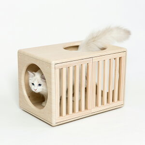 【自由組み合わせ】キャットハウス 格子戸 8種 キャットタワー ペットハウス ペット 猫 キャット ベッド ハウス タワー キューブ かわいい おしゃれ 木製 北欧 据え置き かくれんぼシ【paipaipets】【台湾直送】【送料無料】