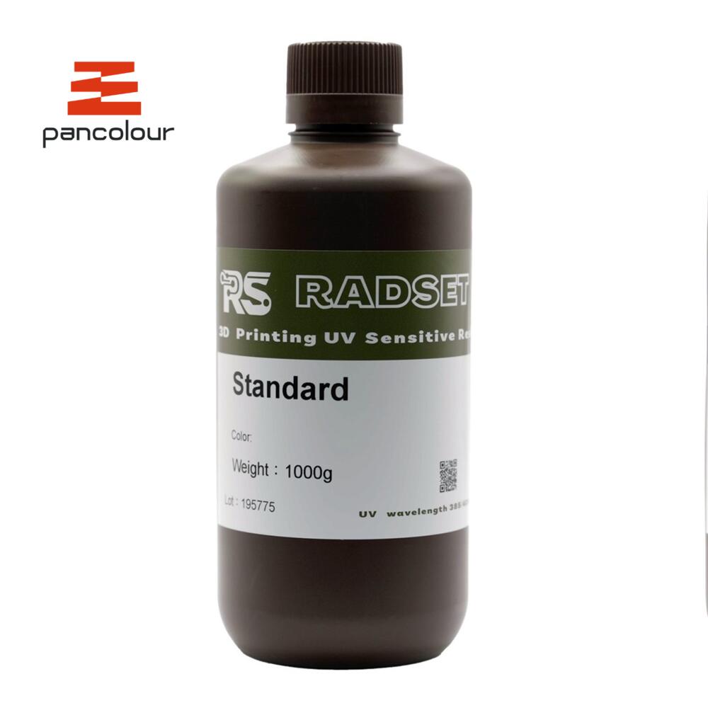 RADSET Standard 3Dプリンター用 スタンダードレジン 1kg グレー 3Dプリンター 光造形 UV レジン 樹脂 スタンダード フィギュア DLP LCD SLA Phrozen Sonic【Pancolour】【台湾発送】【送料無料】