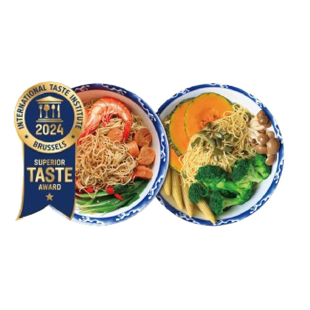 かぼちゃの種麺 & ホタテと海老のまぜ麺 各3パック セット トリュフ 黒トリュフ かぼちゃの種 花椒 麻辣 ピリ辛 旨辛 ホタテ 海老 えび 海鮮 低糖質 麺 乾麺 台湾 中華 まぜ麺 まぜそば 混ぜ麺 まぜめん 即席 インスタント【小月柑仔店】【台湾直送】【送料無料】