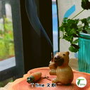 カピバラ 手びねり 線香立て 陶器 灰 おしゃれ かわいい 台湾 中華 インテリア 雑貨【T time 文創】【台湾直送】【送料無料】