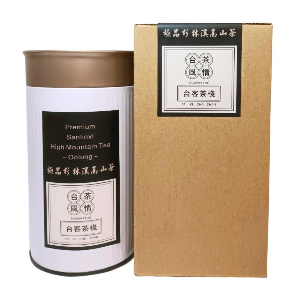 楽天TW Direct極品 杉林溪 高山茶 150g 手摘み 台湾茶 ウーロン茶 本格茶葉 リーフ 茶葉 お試し 高級品 上質 台湾茶 お茶 缶入り 贈り物 ギフト プチギフト お礼 お土産 お得 上品【台客茶棧】【台湾直送】【送料無料】