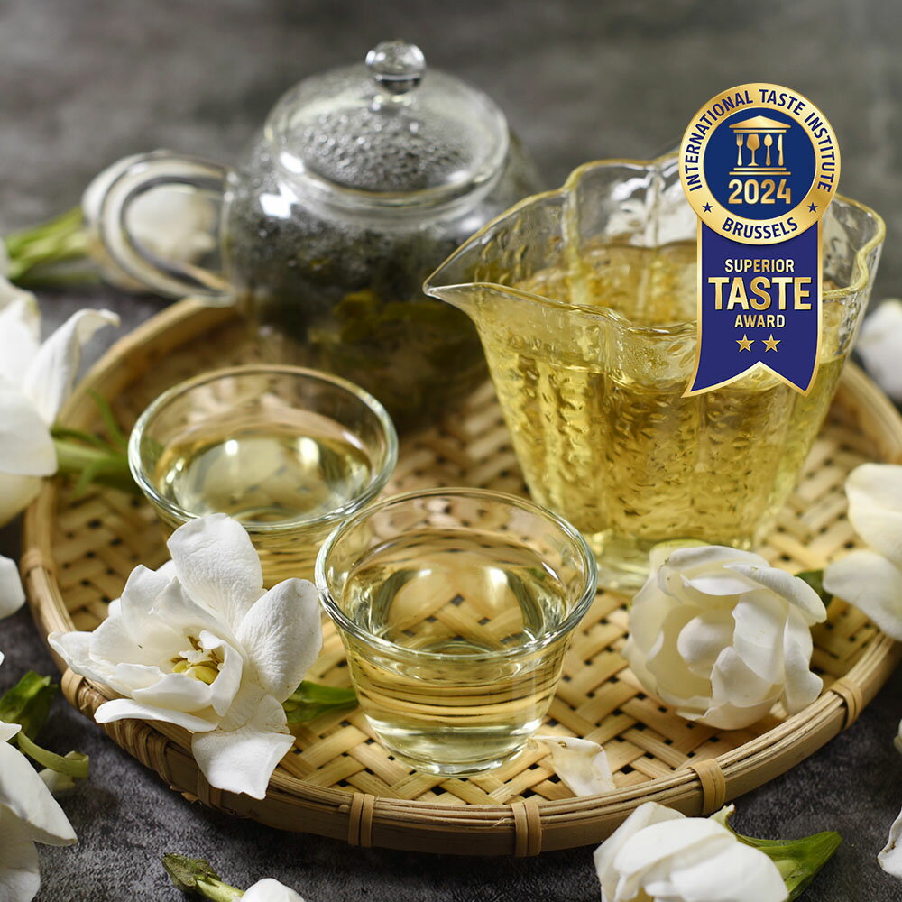 Green Tea - 梔子烏龍茶 茶葉 2個セット 75g×2缶/100g×2箱 梔子 クチナシ ウーロン茶 烏龍茶 高山茶 台湾茶 台湾 お茶 リーフティー 無添加 水出し 天然 おいしい【TEAPARK 沁意茶苑】【台湾直送】【送料無料】