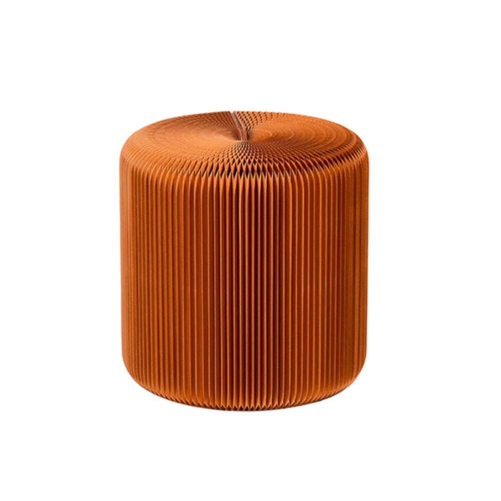 蜂巣ペーパー 高スツール 6色 耐荷重500kg フレキシブルスツール 円筒形 紙製 紙家具 100%リサイクル ..