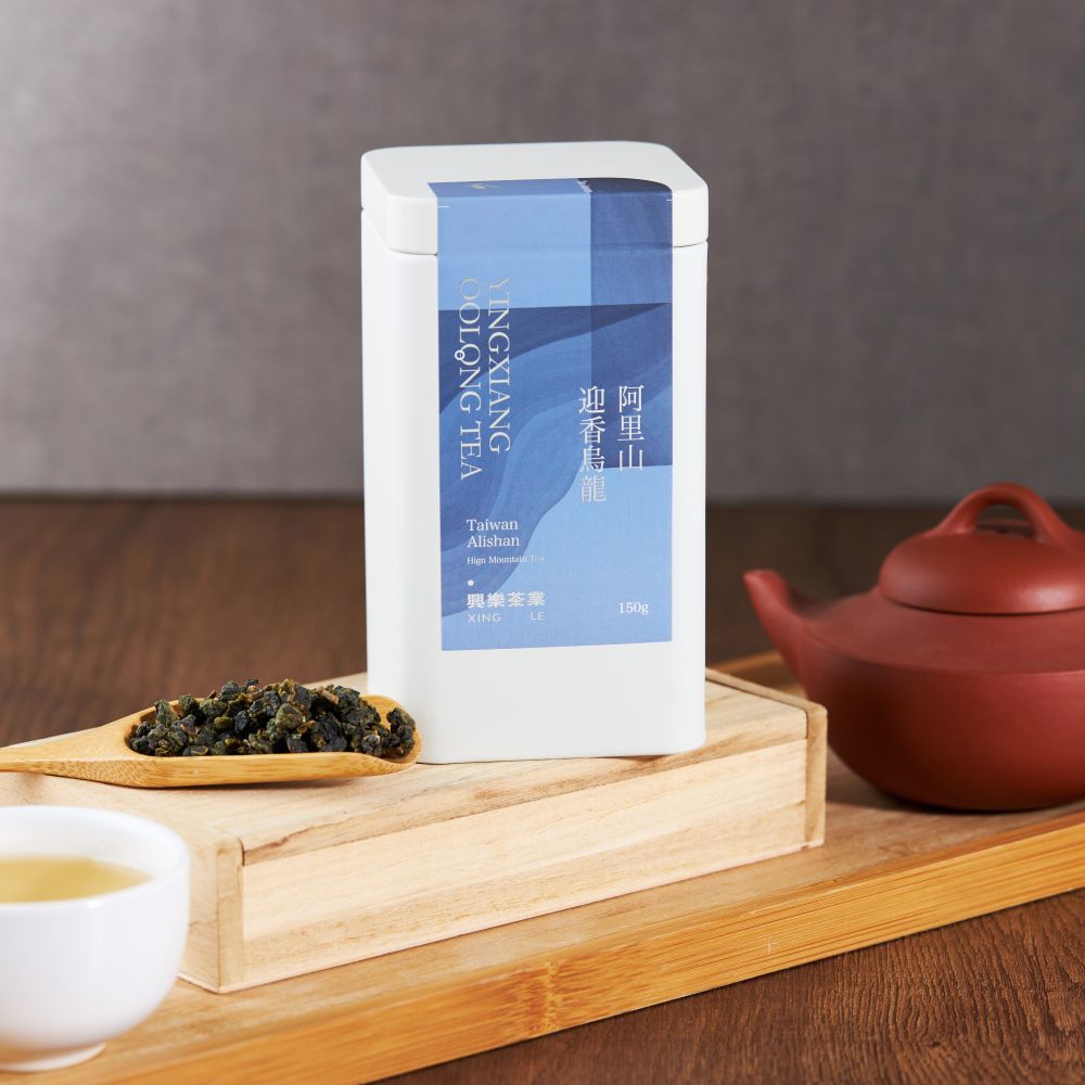 迎香烏龍 150g 茶葉 阿里山 台湾茶 烏龍茶 ウーロン茶 お茶 リーフティー 水出し お湯出し 天然 無添加 おいしい【興樂茶業】【台湾直送】【送料無料】