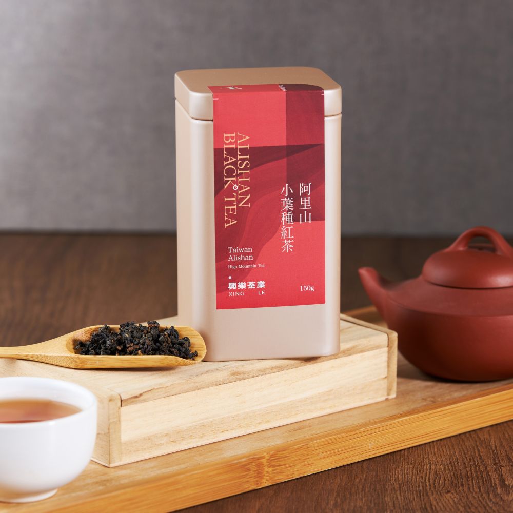 小葉種紅茶 150g 茶葉 阿里山 台湾茶 烏龍茶 ウーロン茶 お茶 リーフティー 水出し お湯出し 天然 無添加 おいしい【興樂茶業】【台湾直送】【送料無料】