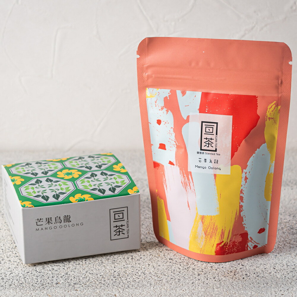 マンゴー烏龍茶 ( ティーバッグ 2.8g×5袋入 / 茶葉 30g ) マンゴーティー マンゴー 烏龍茶 ウーロン茶 フレーバーティー フルーツティー お茶 茶葉 リーフ 台湾茶 チャック付袋詰【亘茶】【台湾直送】【送料無料】のサムネイル
