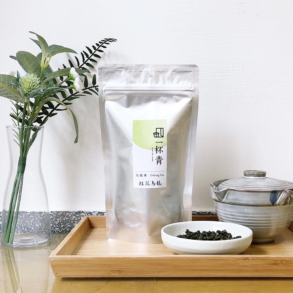 桂花烏龍茶 ティーバッグ 4g×12パック 常日包シリーズ 台湾茶 お茶 ウーロン茶 キンモクセイ 金木犀 ひもなし 水出し お湯出し【一杯青】【台湾直送】【送料無料】