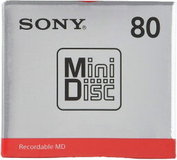 SONY 録音用ミニディスク　MD 80分 MDW80T