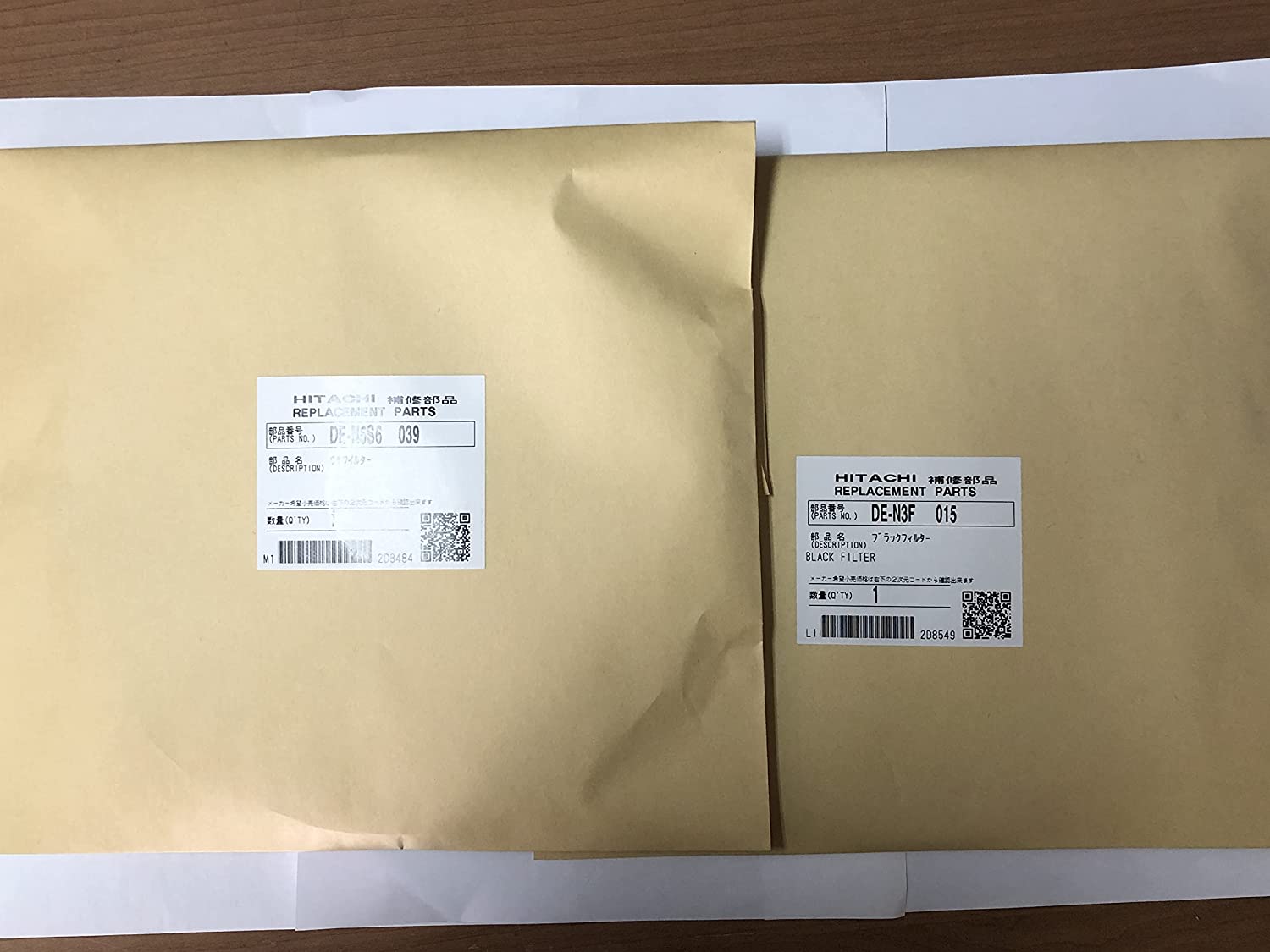 【各1個ずつ】日立 衣類乾燥機用 フィルターセット DE-N3F 015＋DE-N5S6 039 純正...