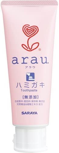 【2個】サラヤ arau. アラウ せっけんハミガキ 120g