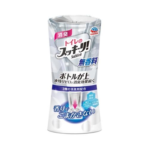【2個】アース製薬 トイレのスッキーリ！ Sukki-ri！ 無香料 400mL