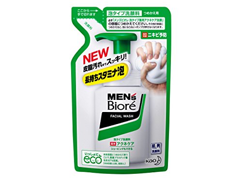 花王 メンズビオレ 泡タイプ薬用アクネケア洗顔 つめかえ 130ml