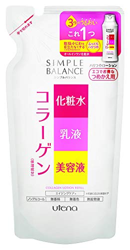 【3個】ウテナ シンプルバランス モイストローション ハリ・つやタイプ つめかえ用 200ml