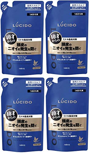 【4個】ルシード 薬用ヘア＆スカルプコンディショナー つめかえ用 380g