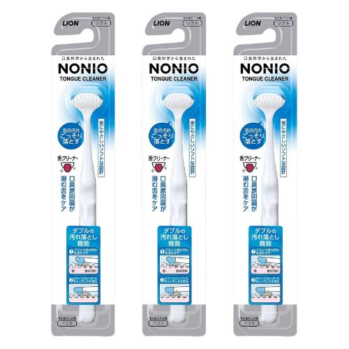【3本】ライオン NONIO 舌クリーナー ノニオ 舌クリーナー (色は選べません)