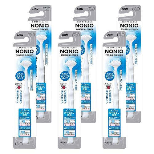 【6本】ライオン NONIO 舌クリーナー ノニオ 舌クリーナー (色は選べません)