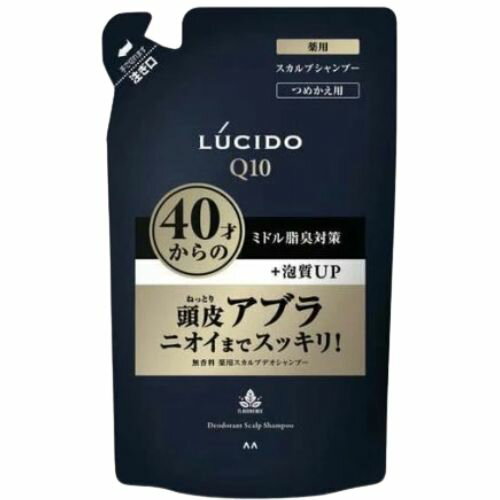 【1個】ルシード 薬用スカルプデオシャンプー つめかえ用 380mL【1個】 男性