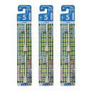【3個セット計6個】ミニマム 電動付歯ブラシ ハピカ 専用替ブラシBRT-5T 2個入パック 2段植毛 毛の硬さ:ふつう(2)