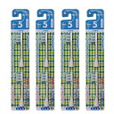 【4個セット計8個】ミニマム 電動付歯ブラシ ハピカ 専用替ブラシBRT-5T 2個入パック 2段植毛 毛の硬さ:ふつう(2)