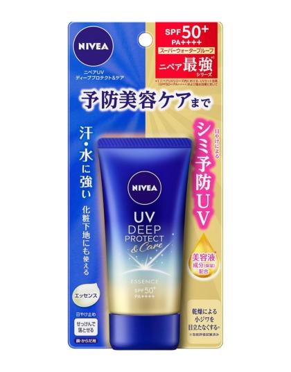 花王 ニベアUV ディープ プロテクト&ケア エッセンス 50g 日焼け止め UVケア