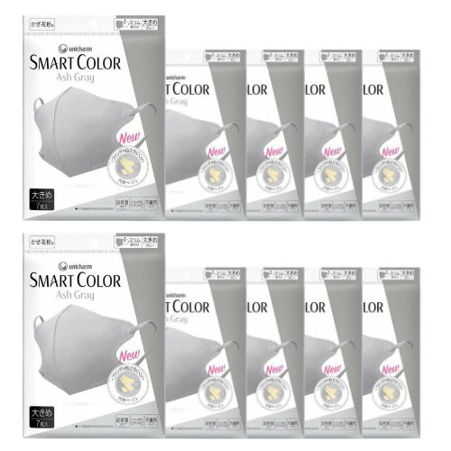 【超快適 SMART COLOR Ash Gray 大きめの商品詳細】 ●ノーズフィット無しでもスキマが少ない超軽量設計を実現！ ●立体形状だから圧迫感少ない着け心地と、なじみやすいナチュラルカラーで日常使用に最適！ ●しかもスリムやわらか耳かけで、耳が痛くなりにくく、ウイルス飛沫カットフィルタ(R)で、空気中のウイルス飛沫・花粉の侵入をしっかりブロックします。 ●PM2.5にも安心。●掲載商品の仕様や付属品等の詳細につきましてはメーカーに準拠しておりますので メーカーホームページにてご確認下さいますようよろしくお願いいたします。 【注意】 ●必ず仕様詳細、対応品番をお確かめの上、ご購入ください。お客様都合での返品はお受けできかねます。 ●メーカー都合により予告なく代替品に変更、パッケージの変更がある場合がございますのでご了承ください