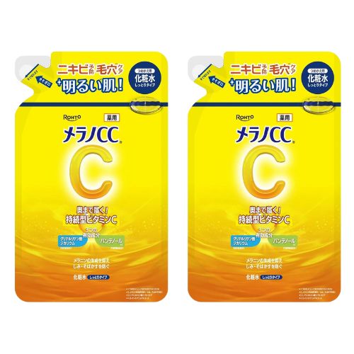 【2個】メラノCC薬用しみ対策美白化粧水しっとり詰替170ml 【2個】メラノCC薬用しみ対策美白化粧水しっとり詰替170ml