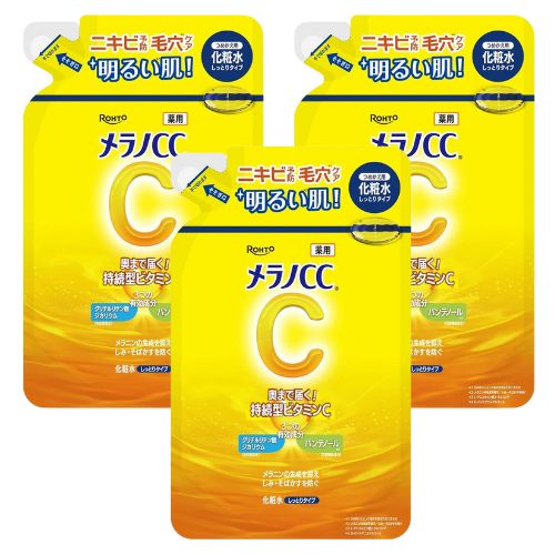 乐天商城 - 【3個】メラノCC薬用しみ対策美白化粧水しっとり詰替170ml