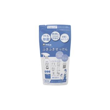 乐天商城 - シャボン玉石けん ふきふきせっけん バブルガード つめかえ用 250mL
